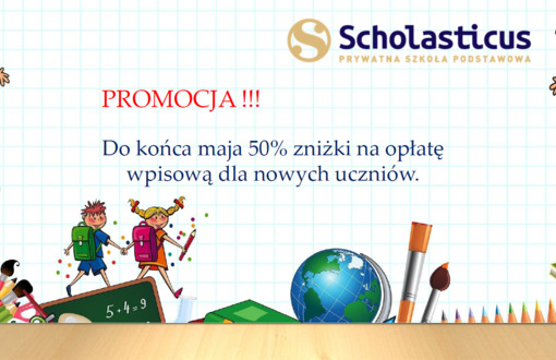 Promocja dla nowych uczniów!!!!!